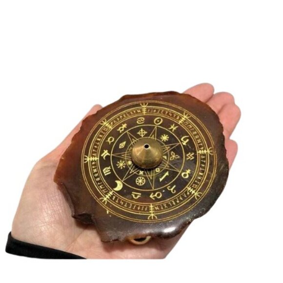 Meditation Insense Holder & White Sage Smudge Sticks Pack1 Combo Pack - Picture 7 of 9